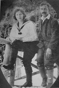 Cesarina Mazzetti and Robert Einstein